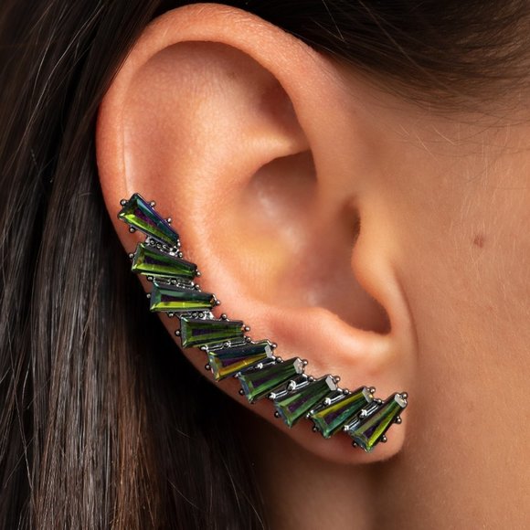 NWT I Think ICE Can Oil Spill Climber Earrings